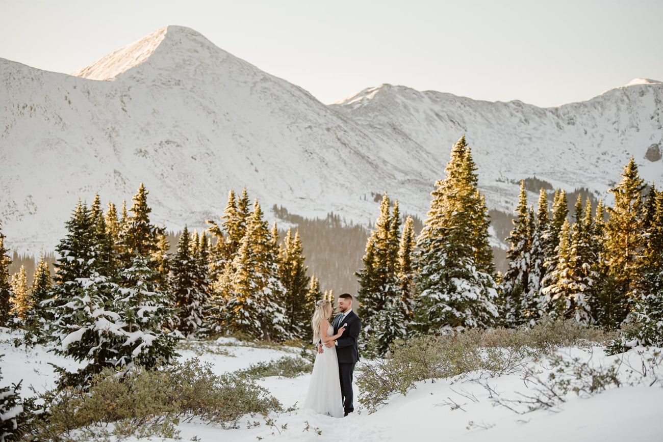 How to Plan a Perfectly Snowy Winter Elopement