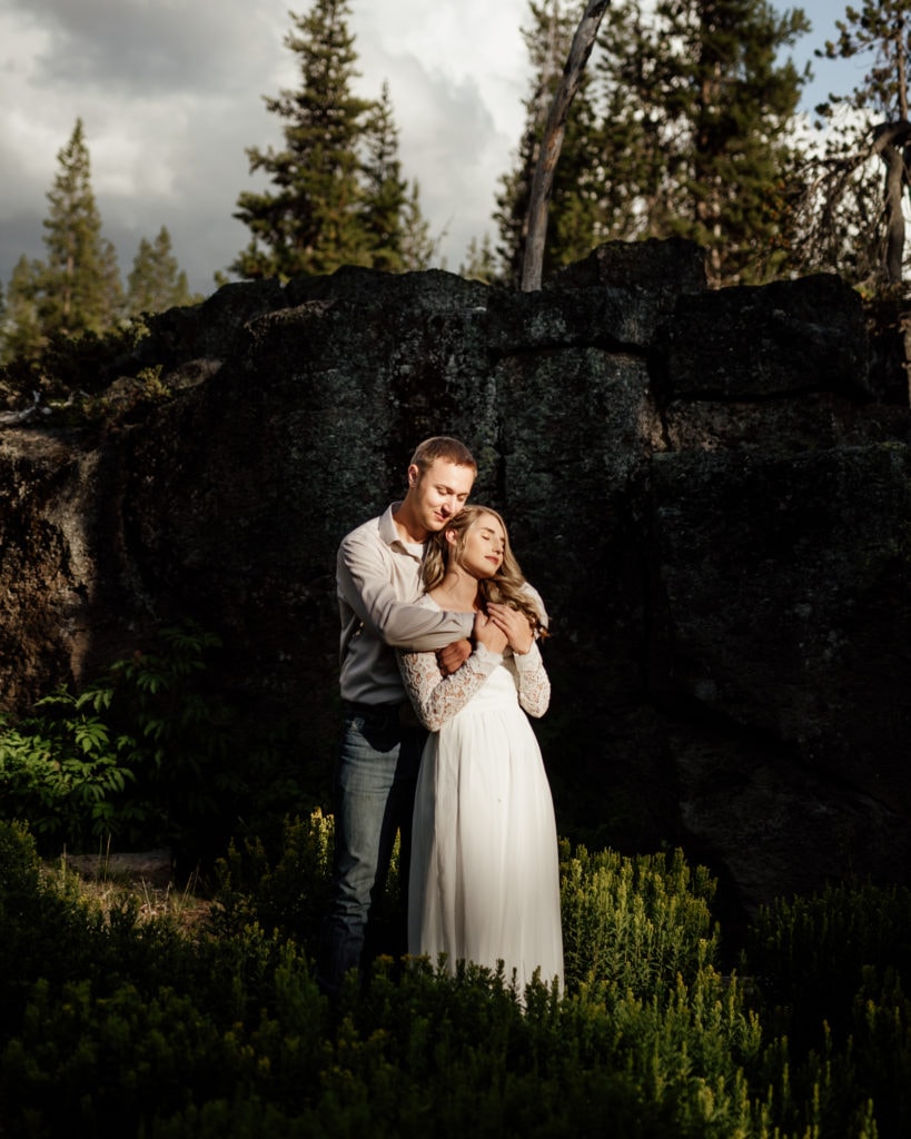 Spark's Lake Engagement Photos